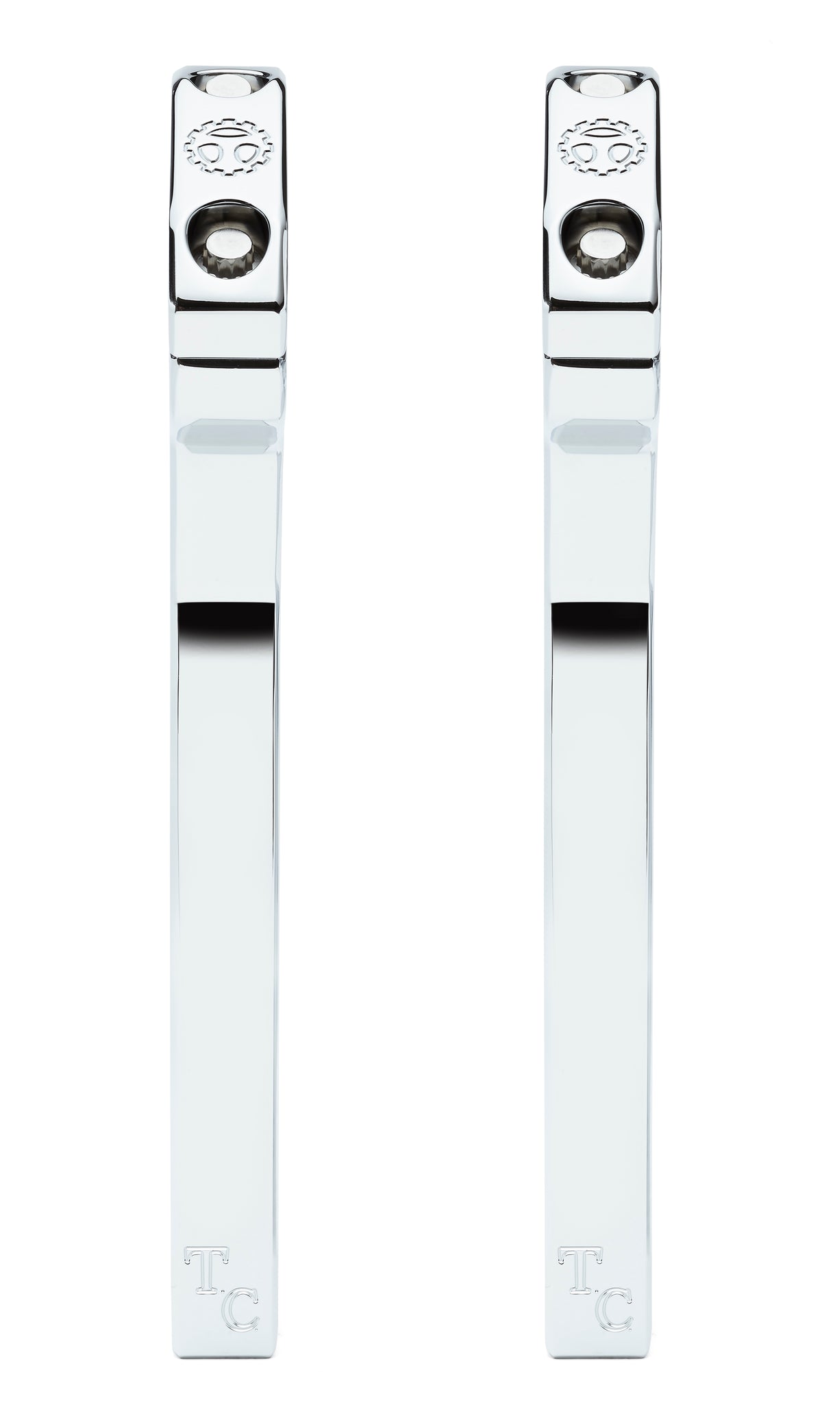Big Kahuna Risers - Pullback (Chrome) - 1"