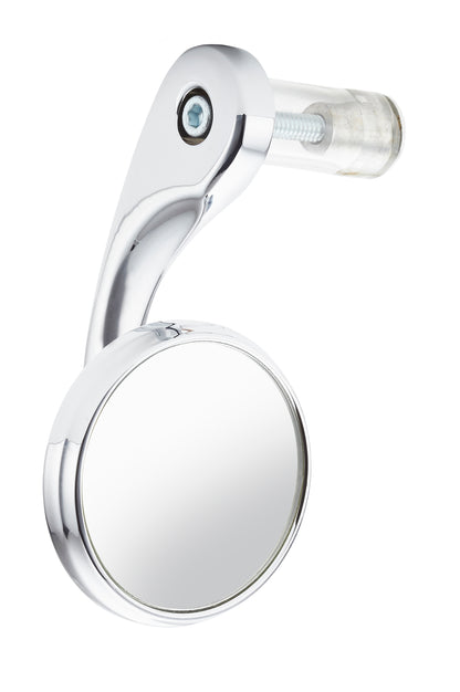 Bar End Shooter Mirror - Left (Chrome)