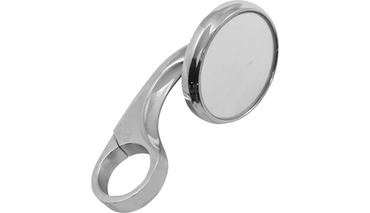 Clamp On Shooter Mirror - 1.25" (Chrome)
