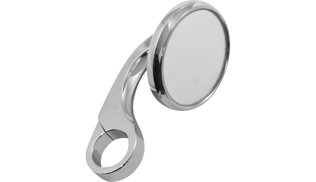 Clamp On Shooter Mirror - 1" (Chrome)